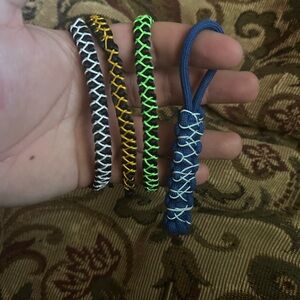 Hand Crafted Black and Yellow Jewelry Bracelets